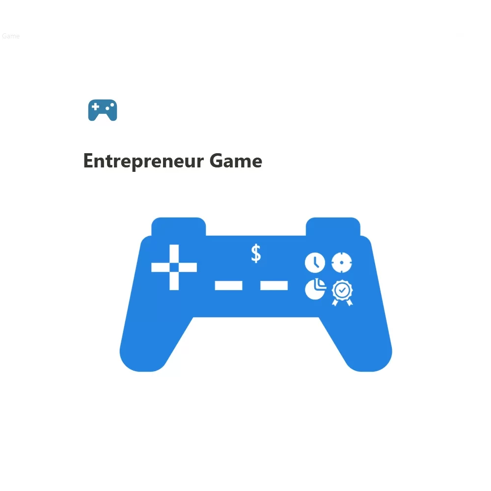 Entreprenerr game landing page image